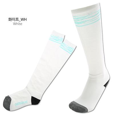 Vớ golf dài nữ CASTELBAJAC BG9MGO706 WH/GR 