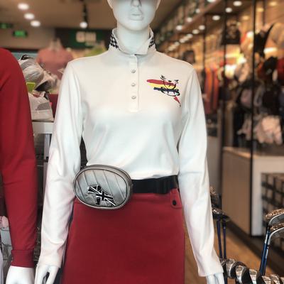 Áo polo golf nữ dài tay CASTELBAJAC BG8W-TS702