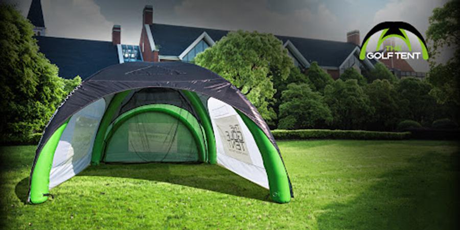Khám phá chiếc lều tập golf mới lạ - Độc đáo