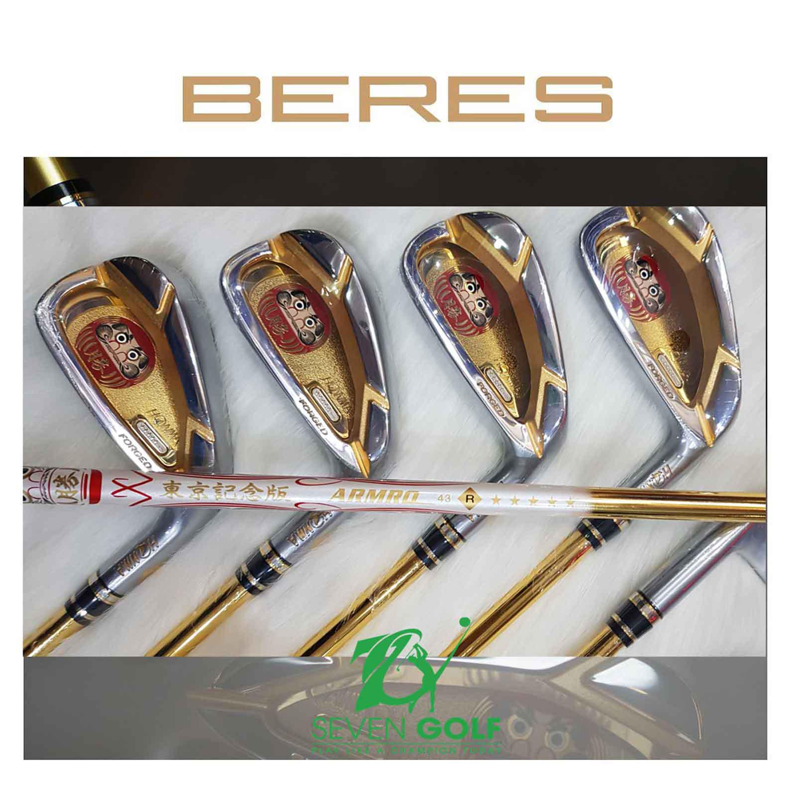 Bộ Gậy Golf Honma Daruma 5 sao phiên bản đặc biệt giới hạn mang tên “ Vị thần may mắn”